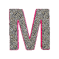 Missmatilda letter m leo missmatilda Sticker