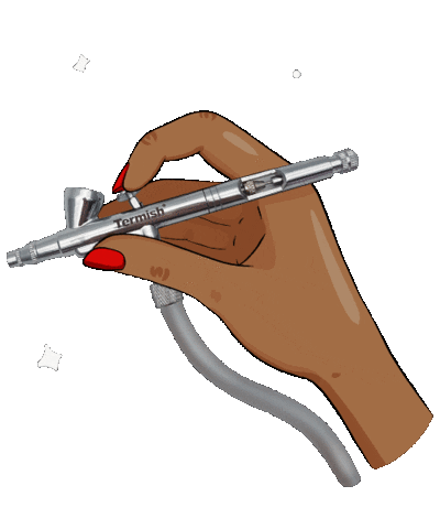 Nails Airbrush Sticker by Termish