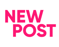 Pink New Post Sticker
