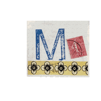 M Maria Sticker