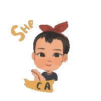 Girl Baby Sticker by Rafhi Dominic