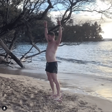 trainlikeagymnast beach gymnastics hawaii backflip GIF