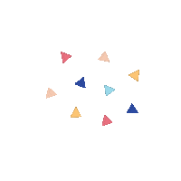 Triangle Sticker by Crunch by Nuffnang