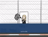 Chequered Flag Rose GIF