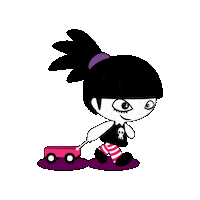 Joy Dark Sticker by Onix Pink Shop