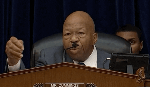 giphyupload giphynewsuspolitics elijah cummings when we are dancing with the angels what did we do to make sure we kept our democracy intact GIF