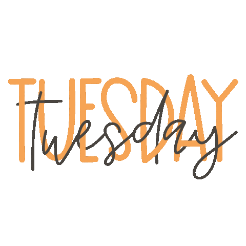 Tuesday Weekday Sticker
