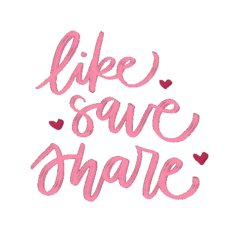 Share Save Sticker