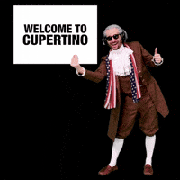 Cupertino Welcome Sign GIF