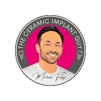 ceramicimplantguy aesthetic michael mike dental Sticker