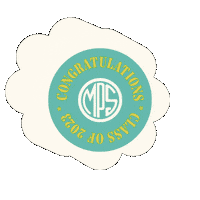Graduation Mps Sticker by Miss Porter's School