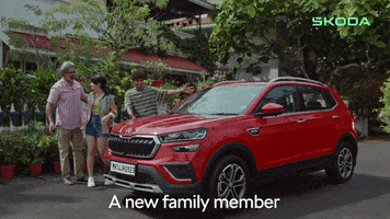 New Car Thank You GIF by Skoda India