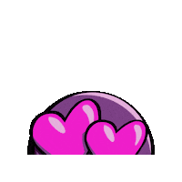 Emoji Lila Sticker by Heidekreatur