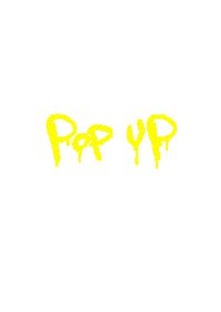 Pop Up Sticker by ghettogolf