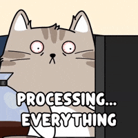 Thinking What GIF by MESA My Emotional Support Animal