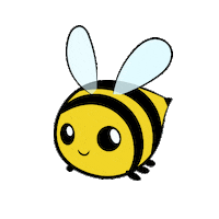 ArthurBicyclette fly bee vol biene Sticker