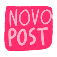 Novo Post Sticker by Eita, Pati Borbolla
