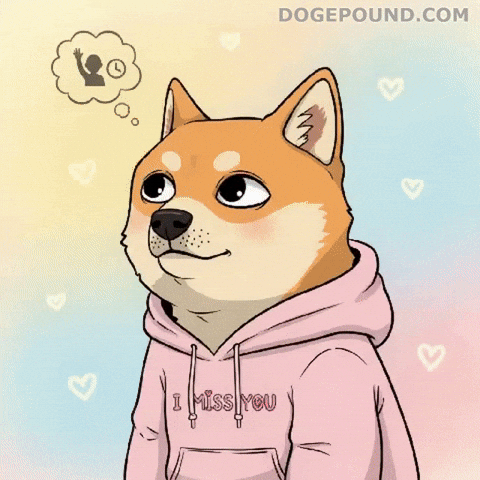 Miss You Love GIF by Doge Pound