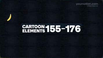 Cartoon Elements 155 176 | Video |You Motion