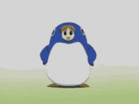 Azumanga Daioh Penguin Costume GIF