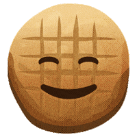 emoji cookie Sticker by Tiff's Treats