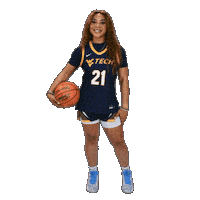 Womens Basketball Sticker by WVU Tech Golden Bears