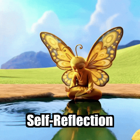 Self-Awareness Wisdom GIF by BuddhaFlyJourney