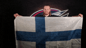 Joonas Korpisalo Flag GIF by Columbus Blue Jackets