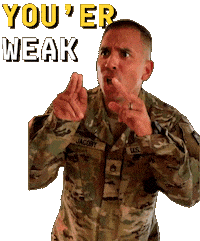 Mad Us Army Sticker by Only_Reilly