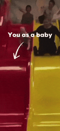 Dumb Baby GIF