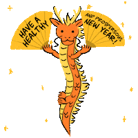 New Year Dragon Sticker by All Better
