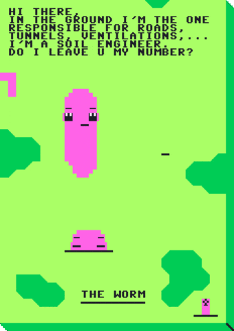 Worm Soil GIF by ailadi