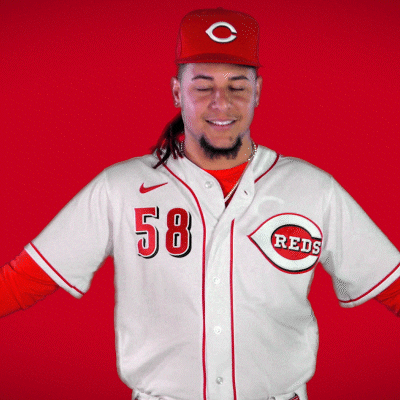 Luis Castillo GIF by Cincinnati Reds