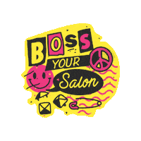 BossYourSalon hair education beauty education salon education maddi cook Sticker
