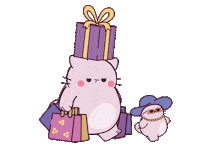 Cat Love Sticker by Pembe