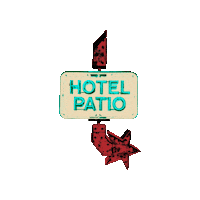 Austin Tx Sticker by Hotel Vegas Texas