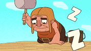 clash royale sleep GIF by Clasharama