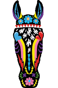 Horse Lovers Unite Sticker by Get the Gallop