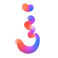 3D Alphabet Sticker