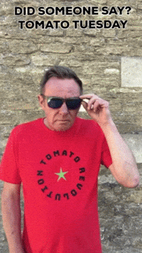 T Shirt GIF by Tomato Revolution seeds
