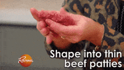 double cheeseburger cooking GIF by Rachael Ray Show