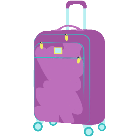 TravelPhilosophie giphyupload travel vacation airport Sticker