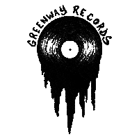 melting record player Sticker by Greenway Records