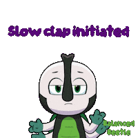 Bug Slow Clap Sticker by VeeFriends