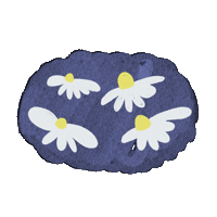 Good Vibes Flower Sticker