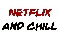 Netflix Chill Sticker by TheCoolHeART