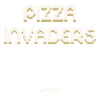 autenticorestaurant pizza pizzalovers autentico spaceinvaders Sticker