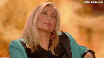 mara judging you GIF by Isola dei Famosi