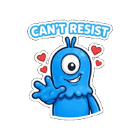 Cant Resist Falling In Love Sticker by Momo & Tulus
