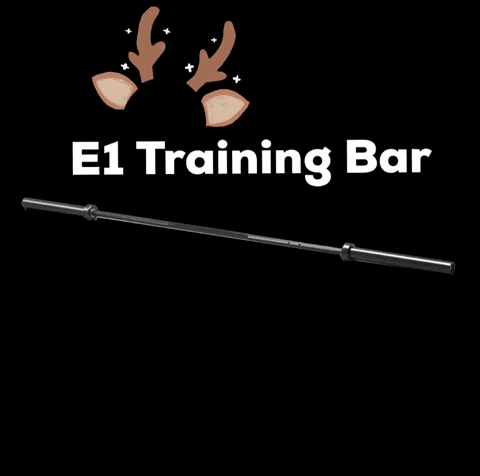 TeamLU luxiaojun e1 training bar weightlifting bar GIF